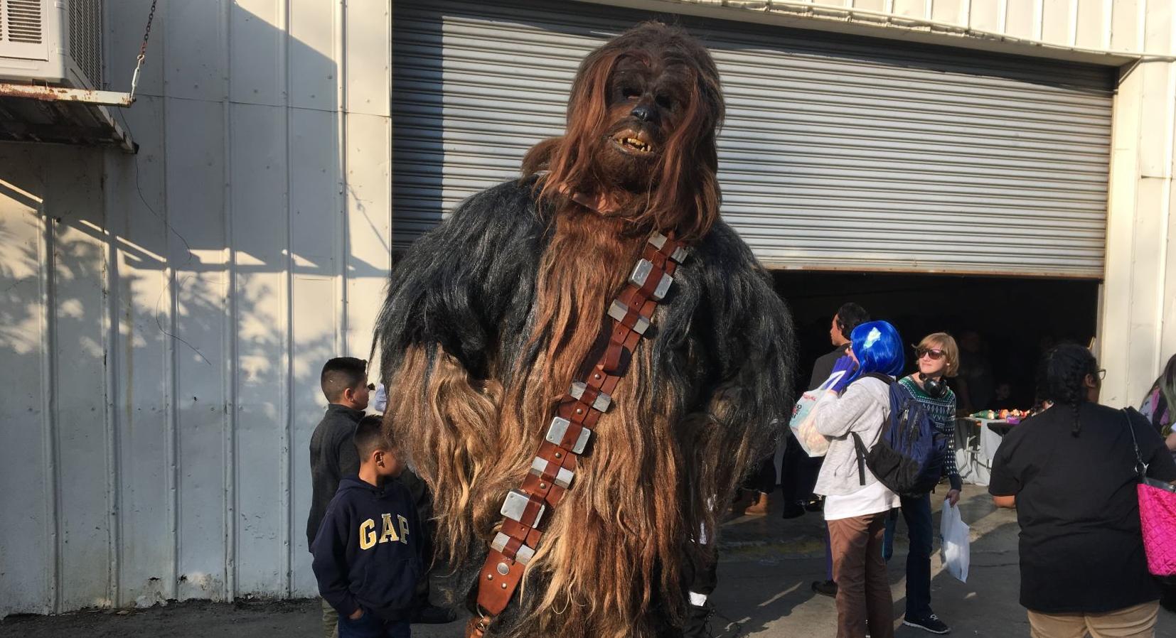 Comic Con Chewbacca wins